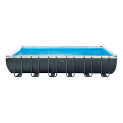 Intex Ultra XTR Frame Piscine hors sol Rectangle 31805 L Anthracite