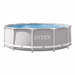 Intex 28270NP, 10600 L, Piscine hors sol, Gris