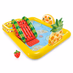 Intex Fun'n'Fruity Play Center, 493 L, Piscine gonflable, Enfant, Multicolore