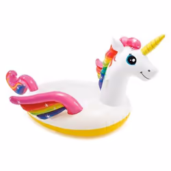 Intex Mega Unicorn Island, Multicolore, Unisexe, 200 kg, 1630 mm, 2510 mm, 1450 mm