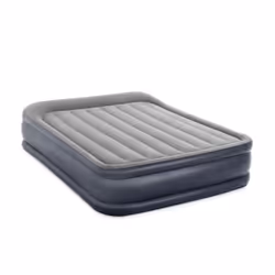 Intex Matelas gonflable Deluxe Pillow Rest Raised 2 personnes, Matelas une personne, Taille double/complet, Rectangle, Intéri ...