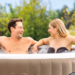 Intex 28426 EX Jacuzzi et spa 795 L 4 personne(s) Rond Beige - Vue supplémentaire 6