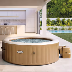 Intex PureSpa Bubble Massage 1098 L 6 personne(s) Rond Beige