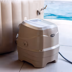 Intex PureSpa Bubble Massage 1098 L 6 personne(s) Rond Beige - Vue supplémentaire 4