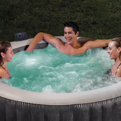 Intex 28440EX Jacuzzi et spa 795 L 4 personne(s) Rond Gris - Vue supplémentaire 4
