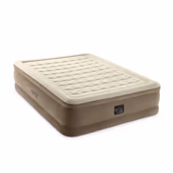 Intex Lit gonflable Ultra Plush 2 personnes, Matelas une personne, Taille double/complet, Rectangle, Pompe à air intégrée