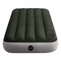 Intex Dura-Beam Standard Downy Matelas une personne Vert foncé