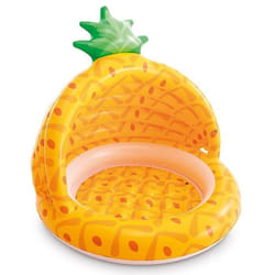 Pataugeoire Gonflable - INTEX - Ananas - Pour Enfant de 1 à 3 Ans - Toit Par-Soleil