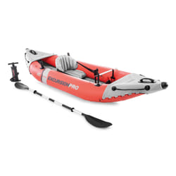 Intex 68303NP kayak sportif 1 personne(s) Gris, Rouge Polyvinyl chloride (PVC), Vinyl Kayak gonflable