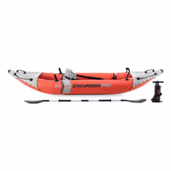 Intex 68303NP kayak sportif 1 personne(s) Gris, Rouge Polyvinyl chloride (PVC), Vinyl Kayak gonflable