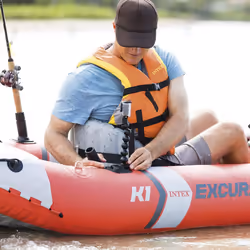 Intex 68303NP kayak sportif 1 personne(s) Gris, Rouge Polyvinyl chloride (PVC), Vinyl Kayak gonflable - Vue supplémentaire 7