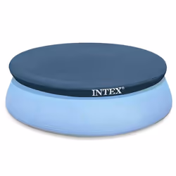 Intex 28022, Bâche de piscine, Piscine hors-sol, Rond, Bleu, PVC, Polyéthylène, 3,66 m