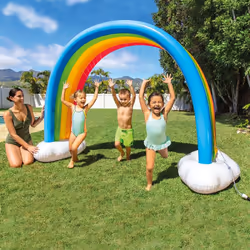 Intex Arc-en-ciel gonflable XXL