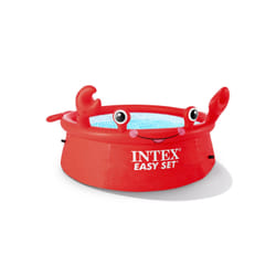 Intex Happy Crab Easy Set Pool piscine pour enfants Piscine gonflable