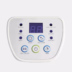 Intex Krystal Clear Salzwasser System, 17 m³, 1 m³/h, 3 g/l, 4 g/h, 3,2 cm, Blanc