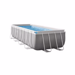 Intex 26790NP, Piscine hors sol, Enfants et adultes, Echelle, Gris, 88,1 kg