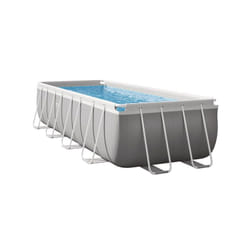 Intex 26790NP piscine hors sol Rectangle Gris
