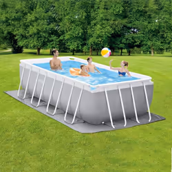 Intex 26790NP piscine hors sol Rectangle Gris