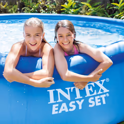 Intex 28108NP piscine hors sol Piscine gonflable Rond 1942 L Bleu
