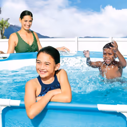 Intex 28206NP piscine hors sol Rond 4485 L Bleu - Vue supplémentaire 4