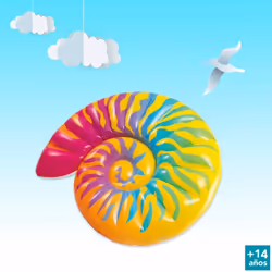 Intex 58791EU flotteur de plage et de piscine Multicolore Motif Vinyl Matelas flottant - Vue supplémentaire 4