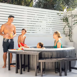 Intex 28515 Accessoire pour jacuzzi et spa Contour de spa Marron