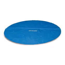 Intex 28011, Couverture solaire de piscine, Piscine hors-sol, Piscine gonflable, Rond, Bleu, Polyéthylène, 2,9 m