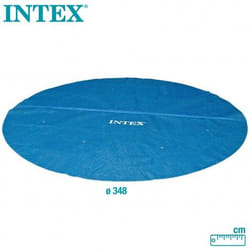 Intex 28012 Bâche pour piscine Couverture solaire de piscine