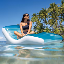 Intex 56874EU matelas gonflables Matelas une personne Bleu, Blanc - Vue supplémentaire 4
