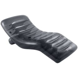 Matelas lounge piscine carbone Intex