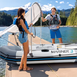 Intex 68600 Accessoire pour bateau gonflable Auvent Gris - Vue supplémentaire 4