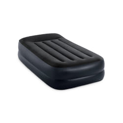 Intex DuraBeam+ Pillow Rest Raised Matelas une personne Noir, Bleu