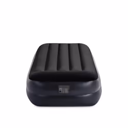 Intex DuraBeam+ Pillow Rest Raised Matelas une personne Noir, Bleu