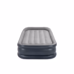 Intex DuraBeam+ Deluxe Pillow Rest Raised Matelas une personne Gris, Gris clair
