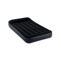 Intex DuraBeam Pillow Rest Classic Matelas une personne Noir, Bleu