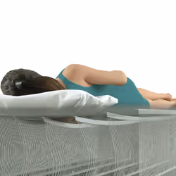 Intex DuraBeam Pillow Rest Classic Double matelas Noir, Bleu