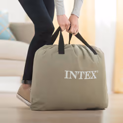 Intex DuraBeam Prime Comfort Elevated Matelas une personne Gris - Vue supplémentaire 7
