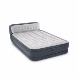 Intex DuraBeam Ultra Plush Headboard, Double matelas, Taille Queen, Rond, Pompe à air intégrée