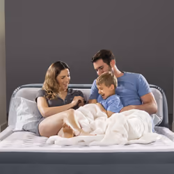 Intex DuraBeam Ultra Plush Headboard Double matelas Gris, Gris clair - Vue supplémentaire 5