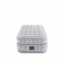 Intex DuraBeam Supreme Air-Flow Matelas une personne Gris clair