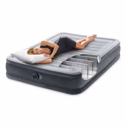 Intex DuraBeam Comfort Plush Mid-Rise Double matelas Gris