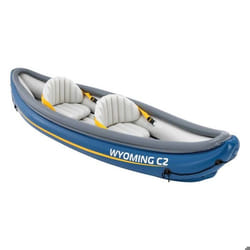 Kayak Wyoming C2 2 personnes - Intex - Bleu