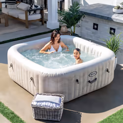Intex 28472EX Jacuzzi et spa 1098 L 6 personne(s) Rond Beige