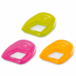 Intex 56802EU, Transparent, Fauteuil flottant, Monochromatique, PVC, Homme/femme, Intex is dedicated to the safe use of all o ...