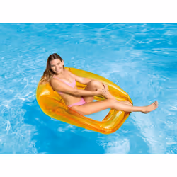 Intex 56802EU flotteur de plage et de piscine Transparent Monochromatique PVC Fauteuil flottant