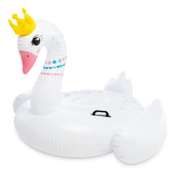 Intex 57562NP flotteur de plage et de piscine Multicolore, Blanc Image Bouée à chevaucher