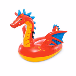Intex 57577NP flotteur de plage et de piscine Multicolore Image Vinyl Bouée à chevaucher