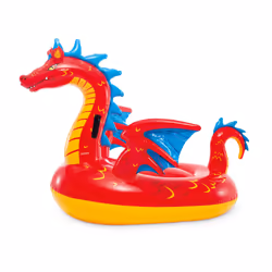 Intex 57577NP flotteur de plage et de piscine Multicolore Image Vinyl Bouée à chevaucher