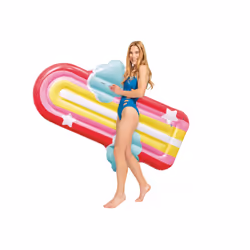 Intex 58729EU flotteur de plage et de piscine Multicolore Motif Vinyl Matelas flottant