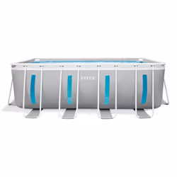 Intex 26770NP piscine hors sol Rectangle Gris